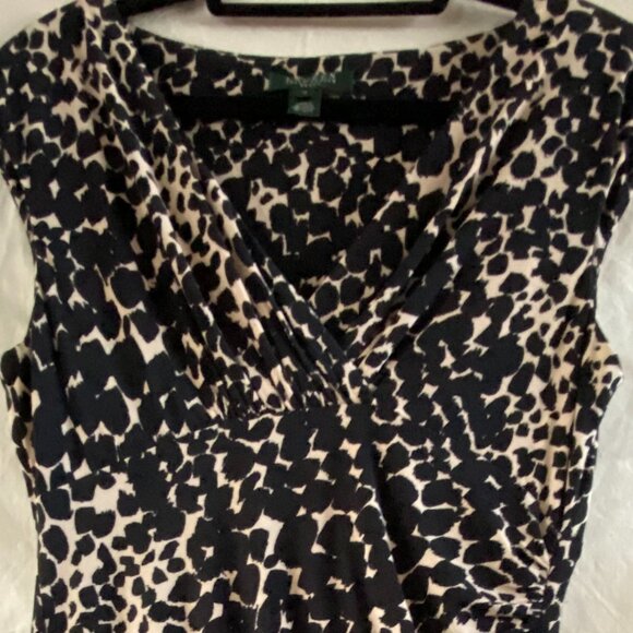 LAUREN RALPH 12 LEOPARD DRESS - Picture 12 of 12